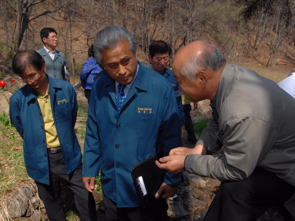 급수시설 현지확인 특위활동