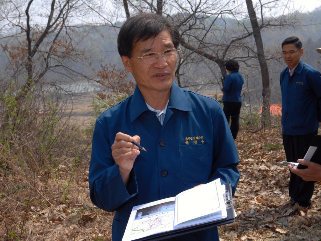 급수시설 현지확인 특위활동