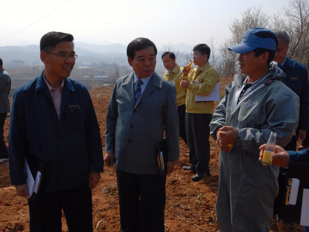 급수시설 현지확인 특위활동