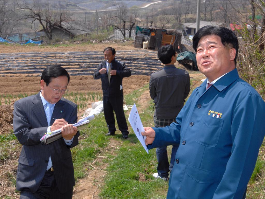 급수시설 현지확인 특위활동