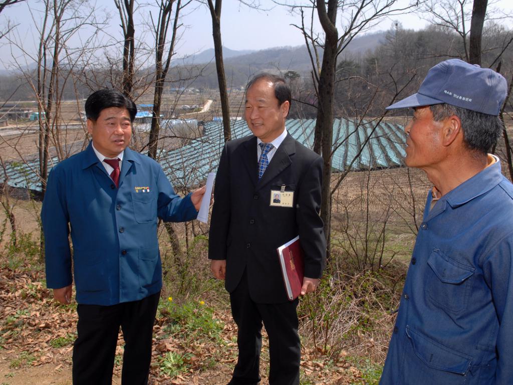 급수시설 현지확인 특위활동