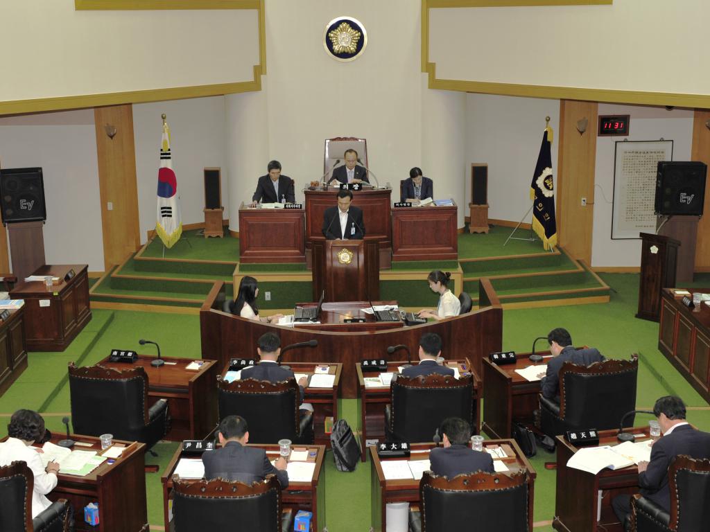 제258회 음성군 임시회의 