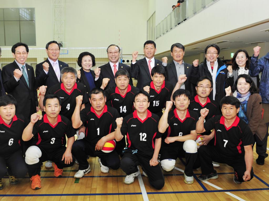 도.시.군  공무원 체육대회 격려 