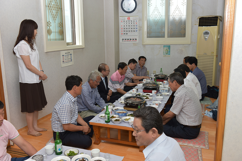 음성군의회 의원과 퇴직공무원과의 간담회 개최