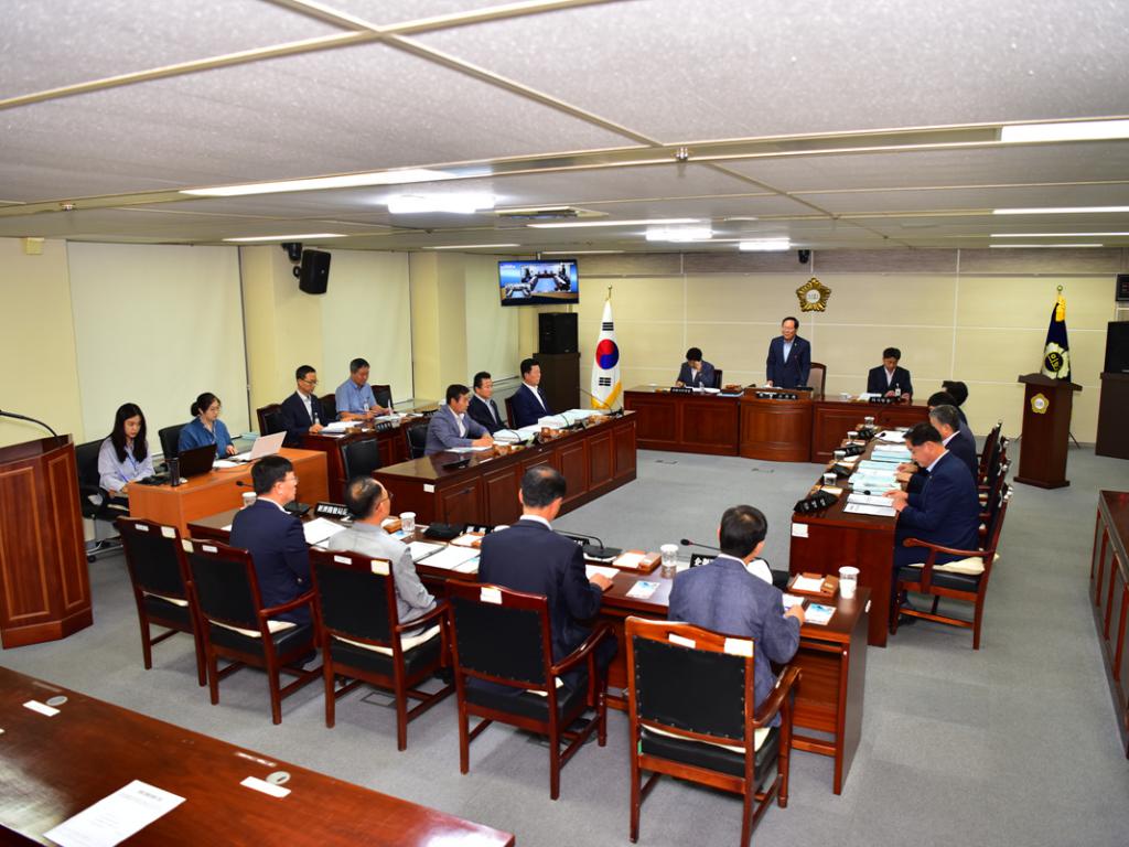 9월중 정례의원 간담회