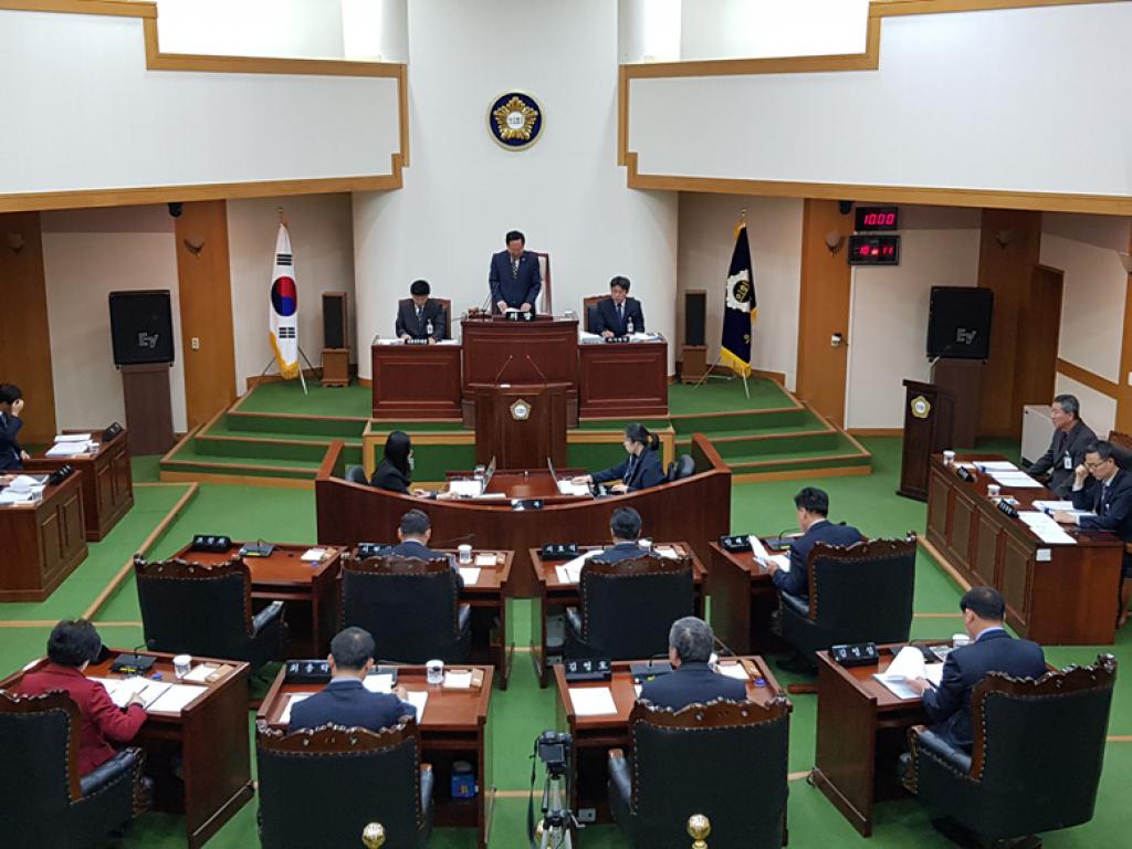 음성군의회 제306회 제2차 정례회 개회