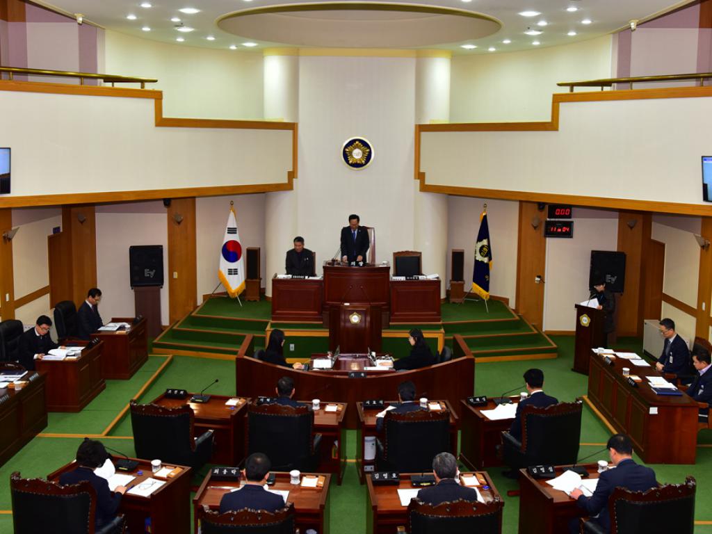 제307회 음성군의회 임시회 개회