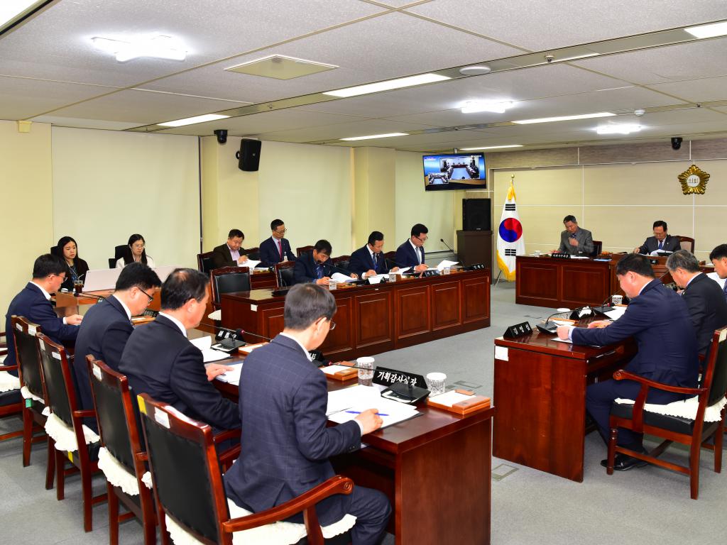 음성군의회, 4월 2차 정례 의원간담회 개최