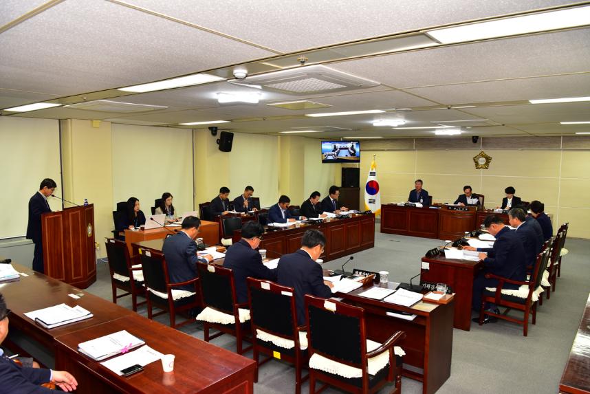 음성군의회, 10월 정례 의원간담회 개최