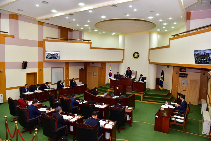 음성군의회, 제317회 임시회 개회