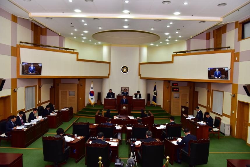 음성군의회, 제318회 제2차 정례회 개회