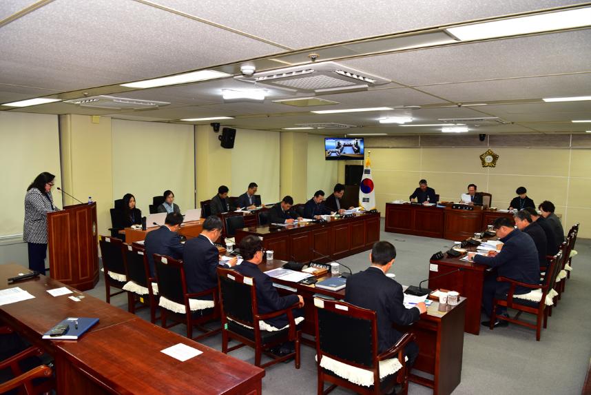 음성군의회, 12월1차 간담회 개최