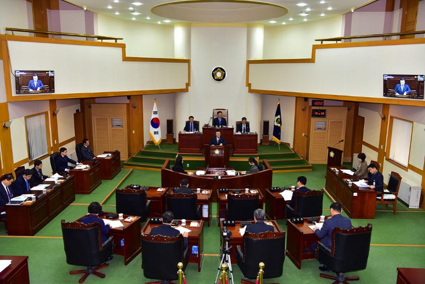 음성군의회, 제319회 임시회 개최
