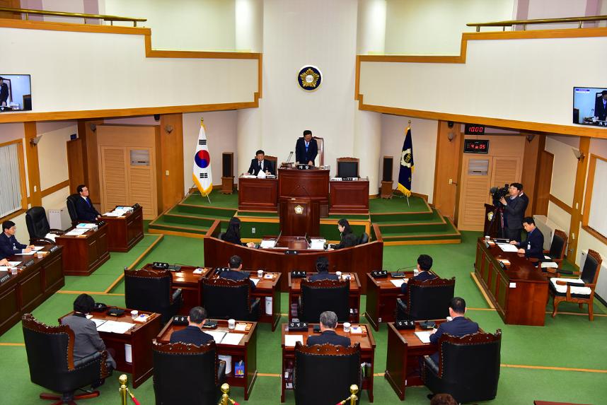 음성군의회, 제320회 임시회 개최