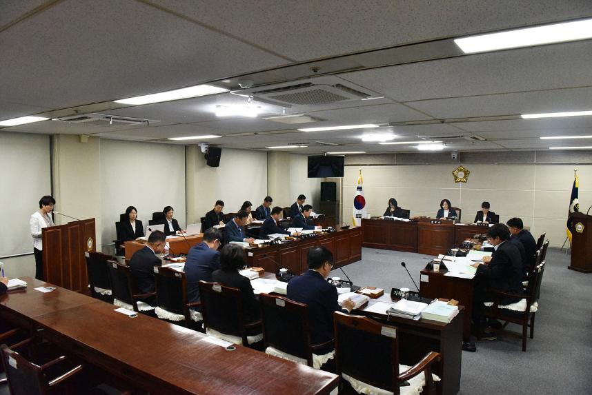 제365회 임시회 제1차 예결회의