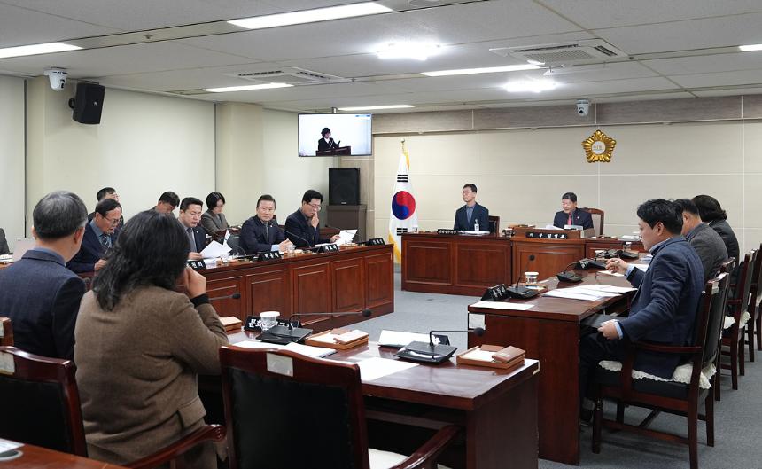 1월 정례의원 간담회